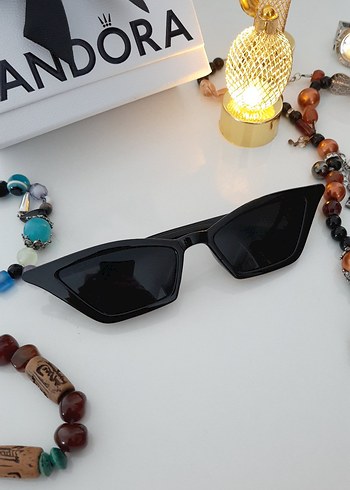 Boncuk Detaylı Çok Renkli Kadın Gözlüğü - Görsel 2