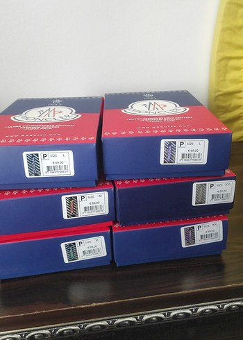 xxl Beden çeşitli Renk Moncler Çok Renkli Baskılı Erkek Boxer Seti