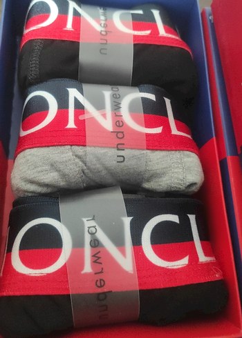 Moncler Moncler Çok Renkli Baskılı Erkek Boxer Seti
