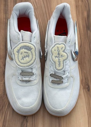 Nike Nike Air FORCe travis Scott 40-41-42-43-44-45 numara mevcut