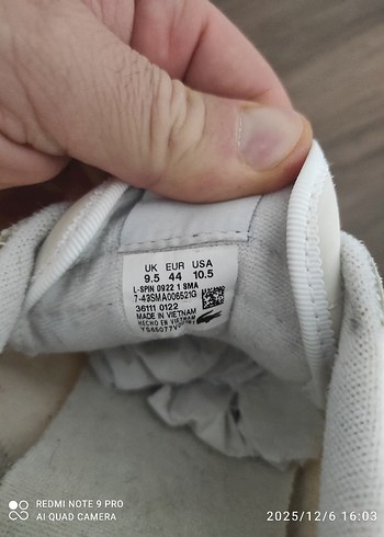 LACOSTE SPOR AYAKKABI - Görsel 6