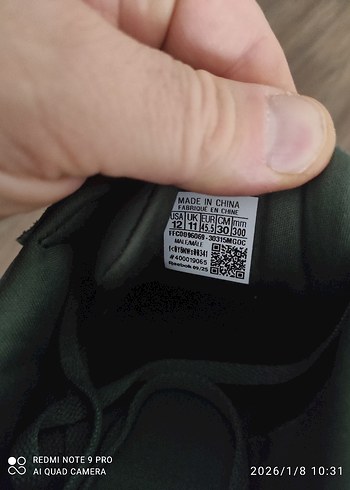 Reebok spor ayakkabı 45.5 numara - Görsel 5