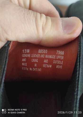 Timberland deri bot 47.5 numara WATERPROOF - Görsel 7