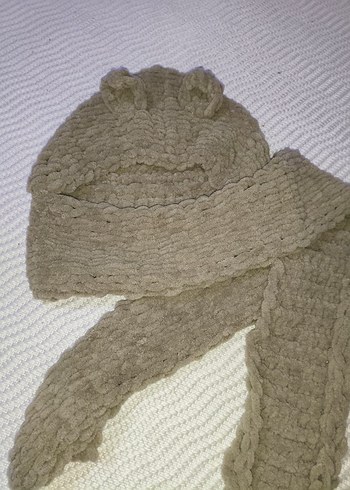 büyükler için Örme atkılı bere - Görsel 5