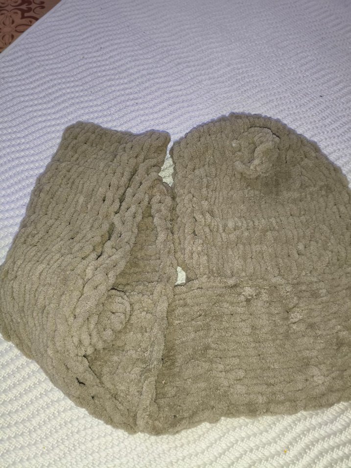 büyükler için Örme atkılı bere - Görsel 4