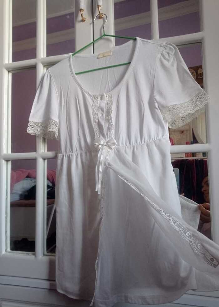 Pijamalı lohusa takımı - Görsel 4