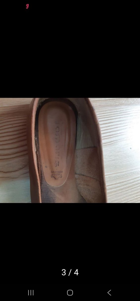 Bej Deri TOMARİS Kadın Babet - Görsel 3