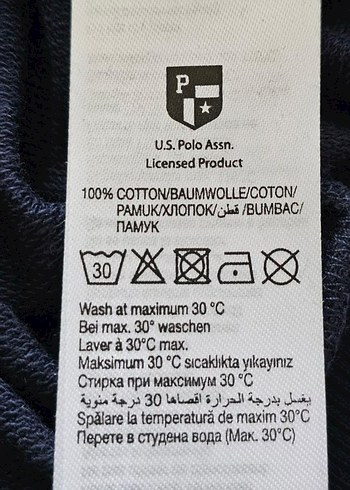 USPA Gri Uzun Kollu Erkek Pijama Takımı - Görsel 7