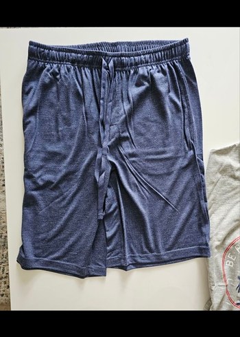 Gri Kısa Kollu Erkek Pijama Takımı - Görsel 5