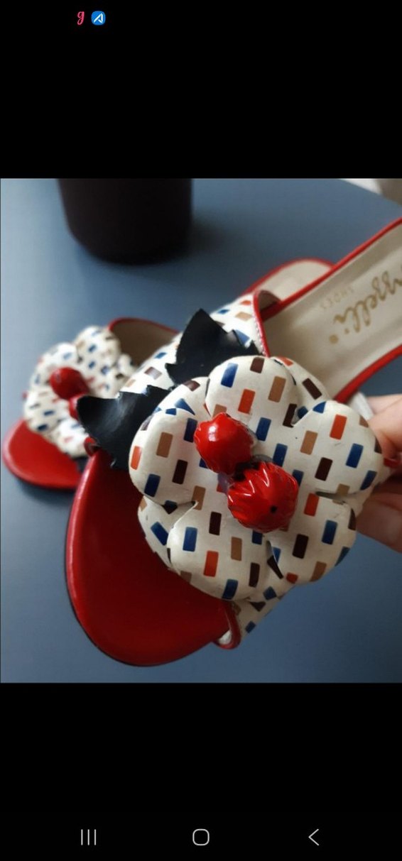 Desenli Marc O^Polo Kadın Topuklu Sandalet - Görsel 4