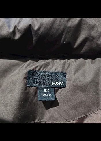 Harika dolgulu H&M mont - Görsel 4