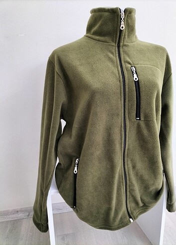 xl Beden bordo Renk Polar çeket