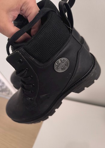 Erkek Çocuk Siyah Tokalı Bot Kinetix 37 no - Görsel 5