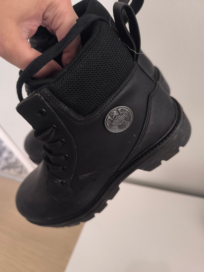 Erkek Çocuk Siyah Tokalı Bot Kinetix 37 no - Görsel 5