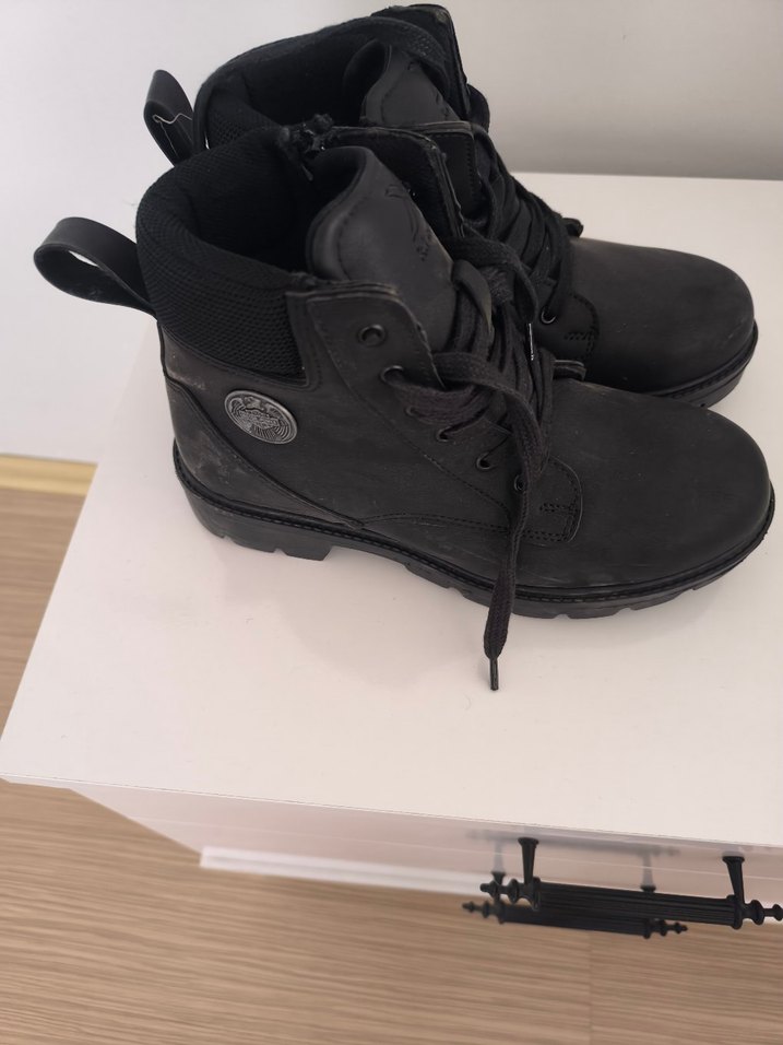 Erkek Çocuk Siyah Tokalı Bot Kinetix 37 no - Görsel 4