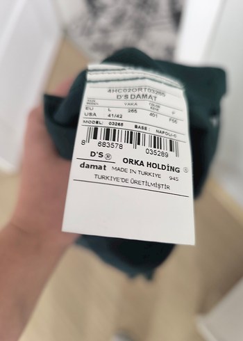 ds damat l beden gomlek - Görsel 7