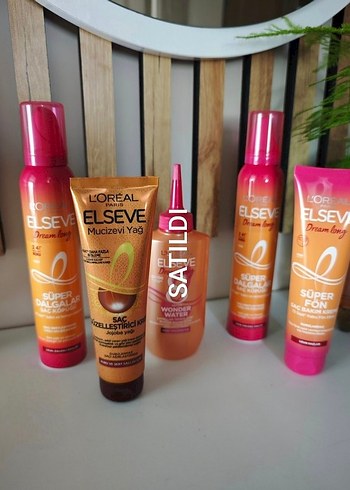 L'Oréal Elseve Mucizevi Yağ Saç Bakım Seti