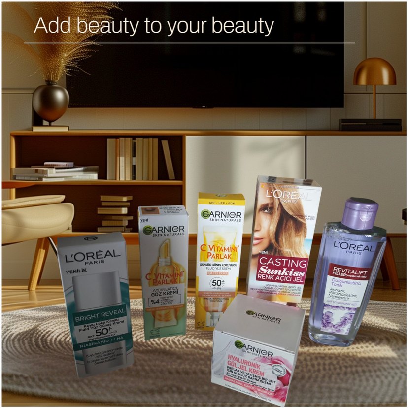 L'Oréal ve Garnier Kadın Cilt Bakım Seti - Görsel 2