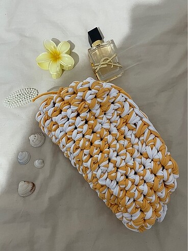 Hobby Life Örgü clutch çanta