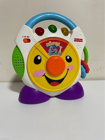 Fisher Price müzikli eğitici CD calar