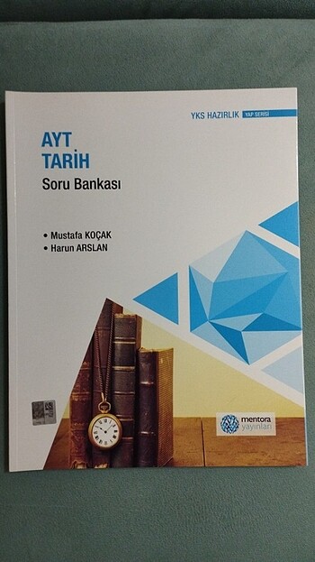 AYT Tarih soru bankası Mentora yayınları