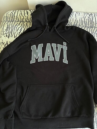 Tertemiz mavi sweatshirt