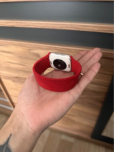  Beden kırmızı Renk Apple watch 40mm size 5