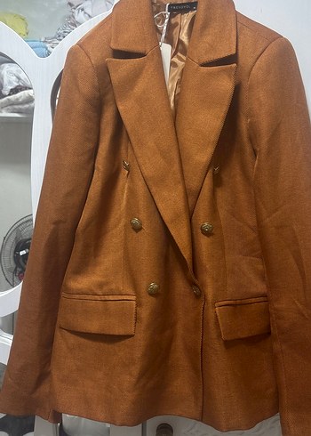 Trendyol Kahverengi blazer kadın ceket