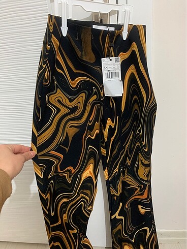 Mango Mango orijinal desenli pantolon