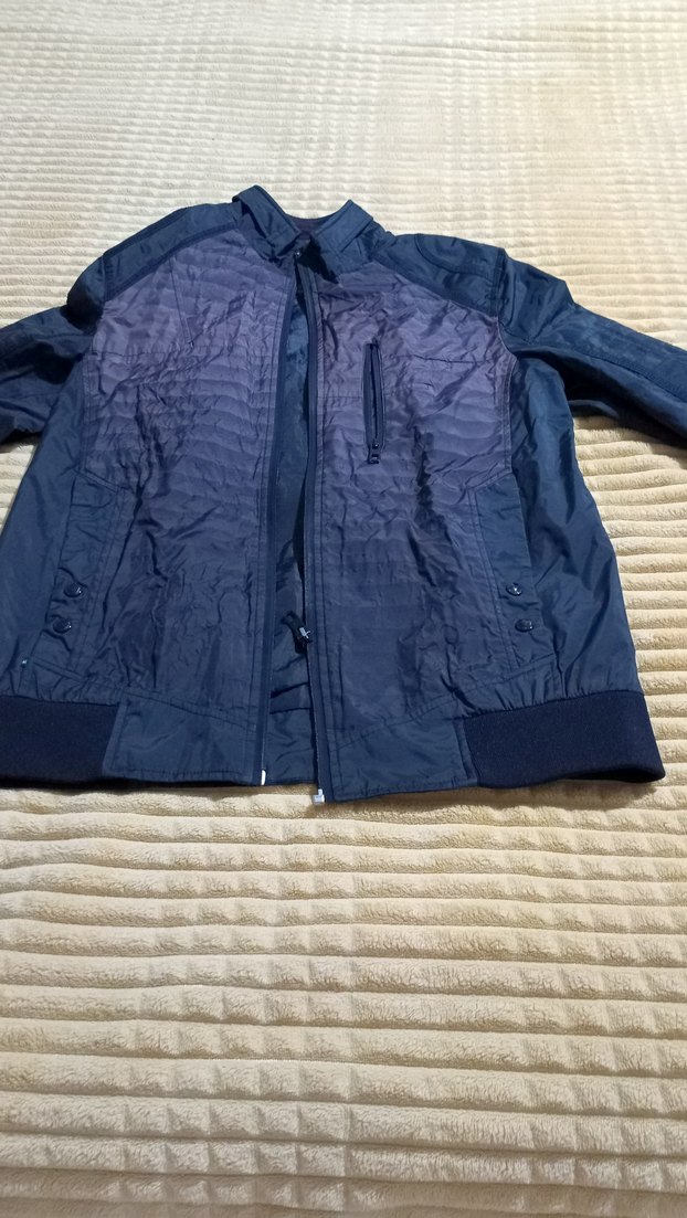 DeFacto Erkek Vintage Rozet Mavi - Görsel 2