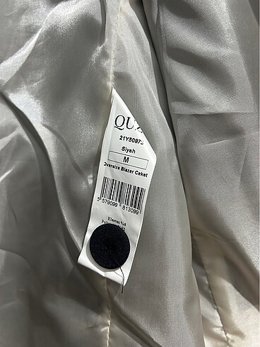 m Beden Siyah blazer ceket