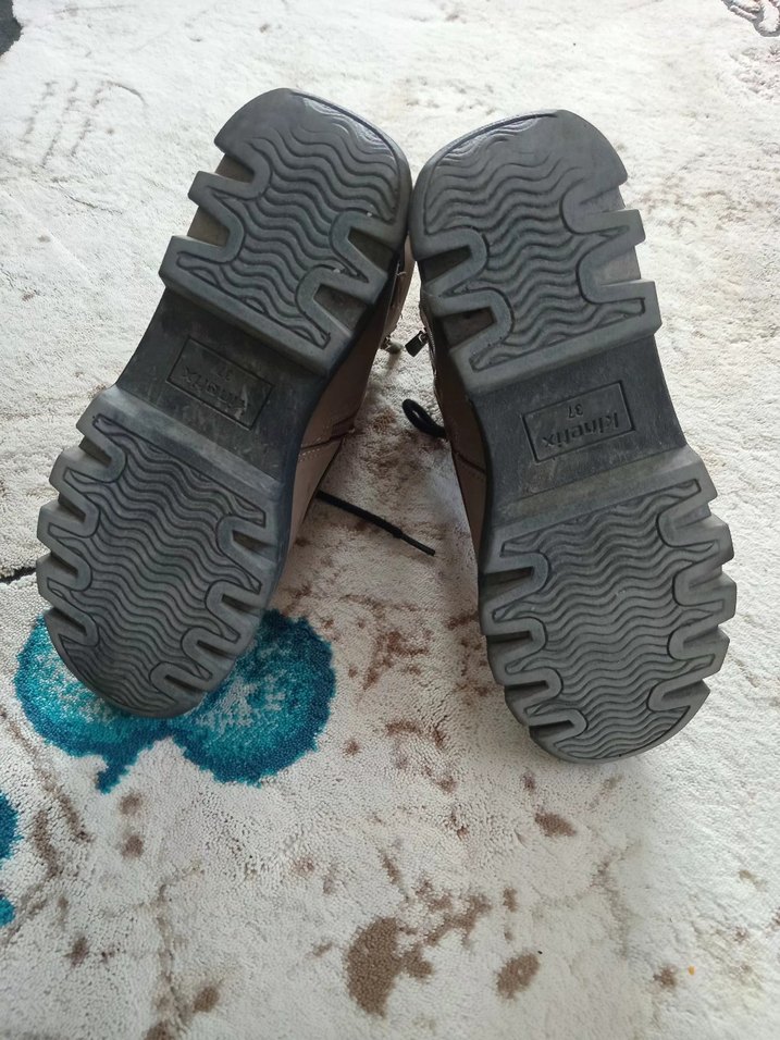 Kahverengi Süet Bağcıklı Kadın Bot - Görsel 4