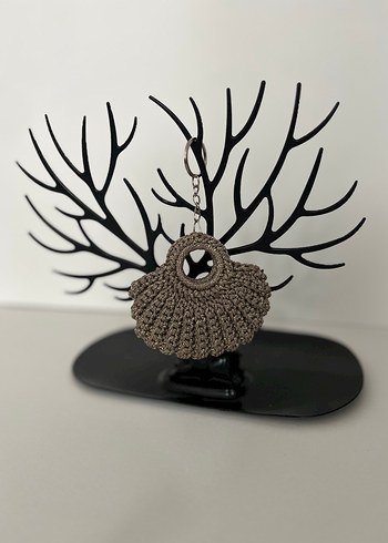 Örgü simli anahtarlık - Görsel 3