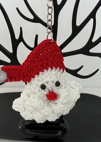 Renkli Noel Baba Anahtarlık - Görsel 2