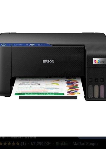 Epson Çok Renkli Yazıcı