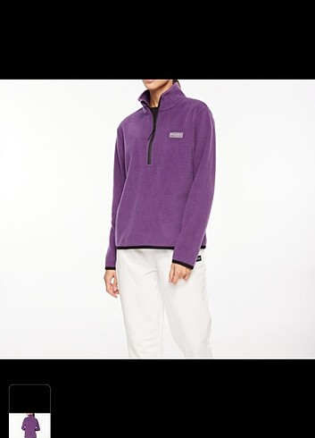 xs Beden mor Renk Discovery Polar Sweatshirt