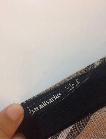 universal Beden stradivarius ekoseli tulum