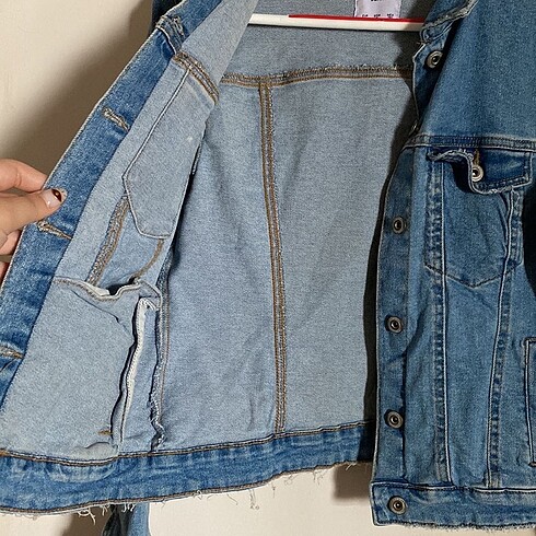 s Beden mavi Renk Bershka Kot Ceket