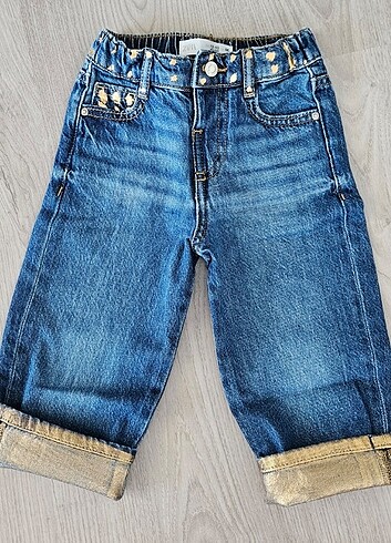 Zara Gold Detaylı Jean 12-18 Ay