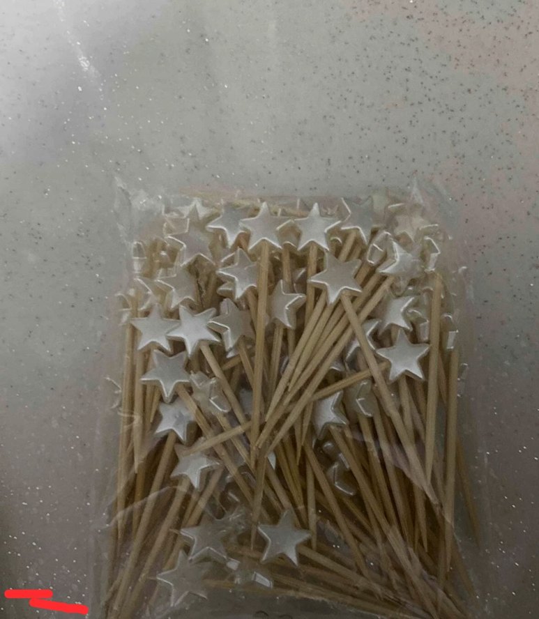 Beyaz Yıldız Şeklinde Kürdanlar - Görsel 2