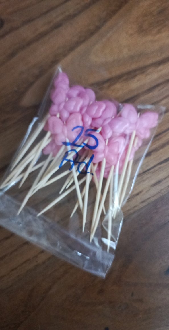 Pembe Pastel Parti Kürdanları - Görsel 3