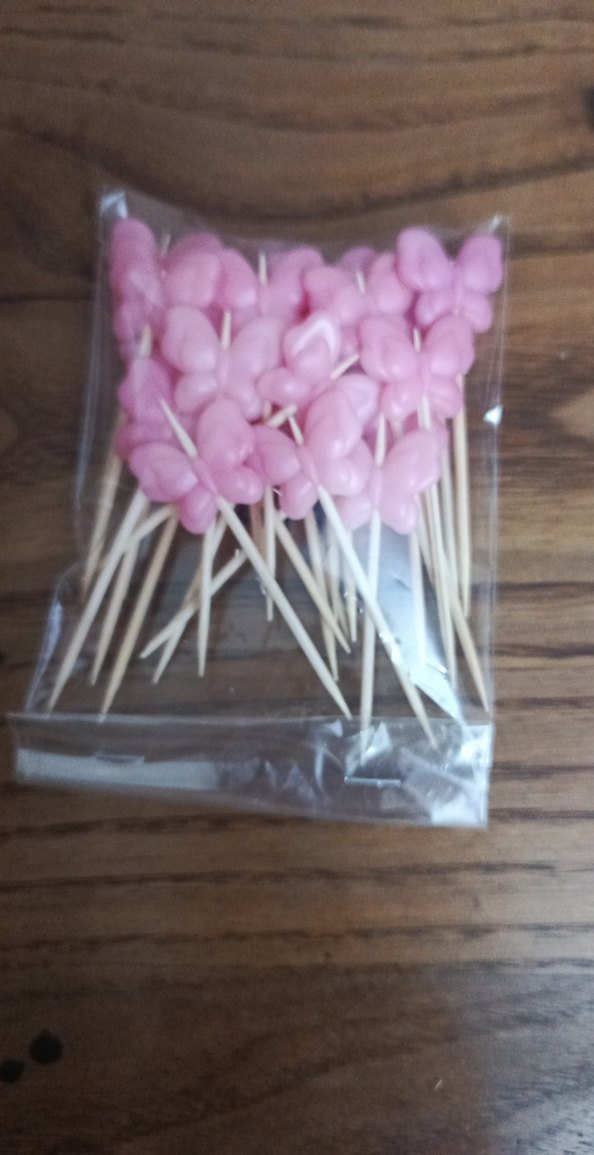 Pembe Pastel Parti Kürdanları - Görsel 2