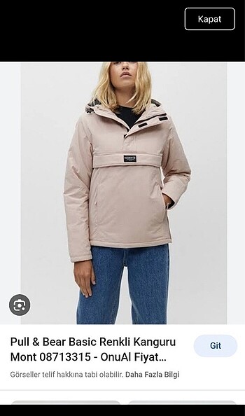 Pull and Bear Pull&Bear Kanguru Mont