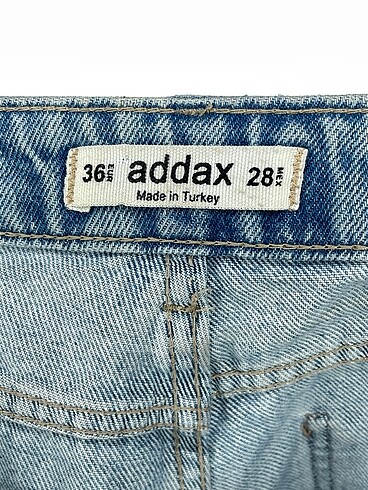 36 Beden mavi Renk Addax Mini Şort %70 İndirimli.