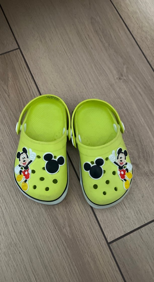 Mickey Mouse Figürlü Işıklı Çocuk Terliği - Görsel 2