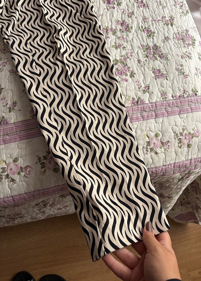 Kadın Desenli Pantolon - Görsel 3