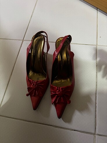 Tergan Kadın Topuklu Ayakkabı - Görsel 2