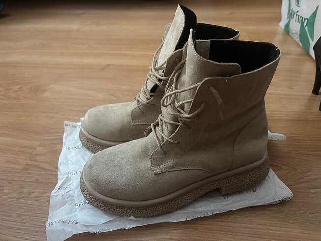 Kadın Bej Bot - Görsel 3