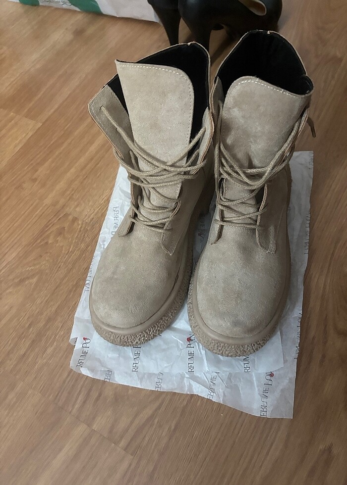 Kadın Bej Bot - Görsel 2