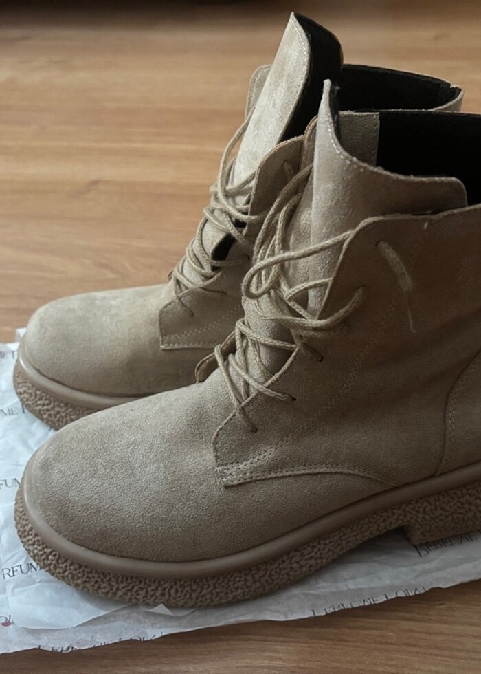 Kadın Bej Bot - Görsel 3